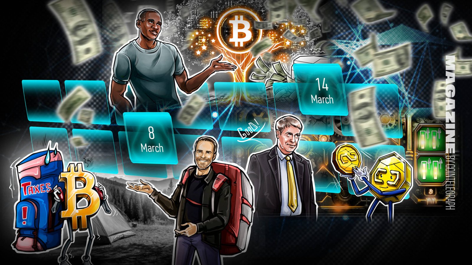 Spot Bitcoin ETFs first green week, crypto ATM losses surge 33%: Hodler’s Digest, Mar. 8 – 14