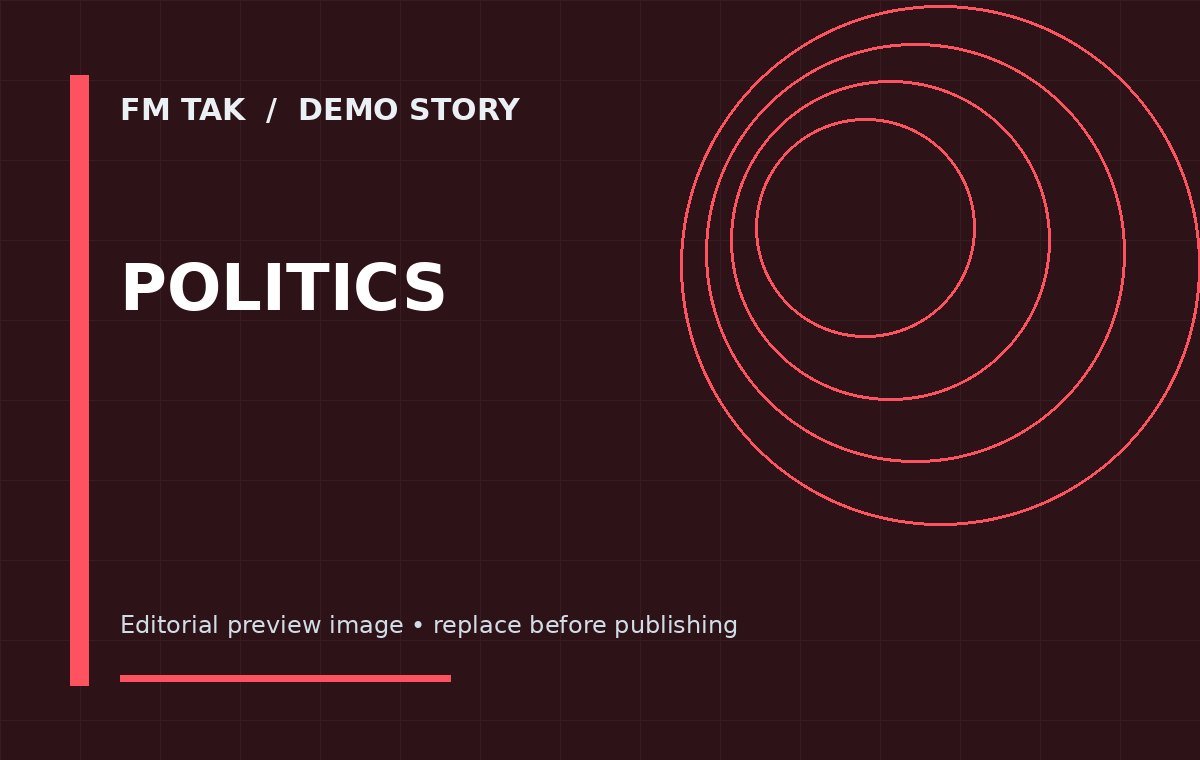 FM Tak demo image for Politics