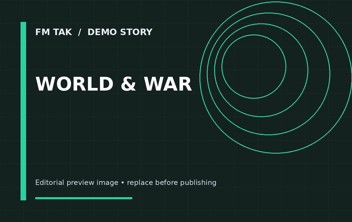 FM Tak demo image for World & War